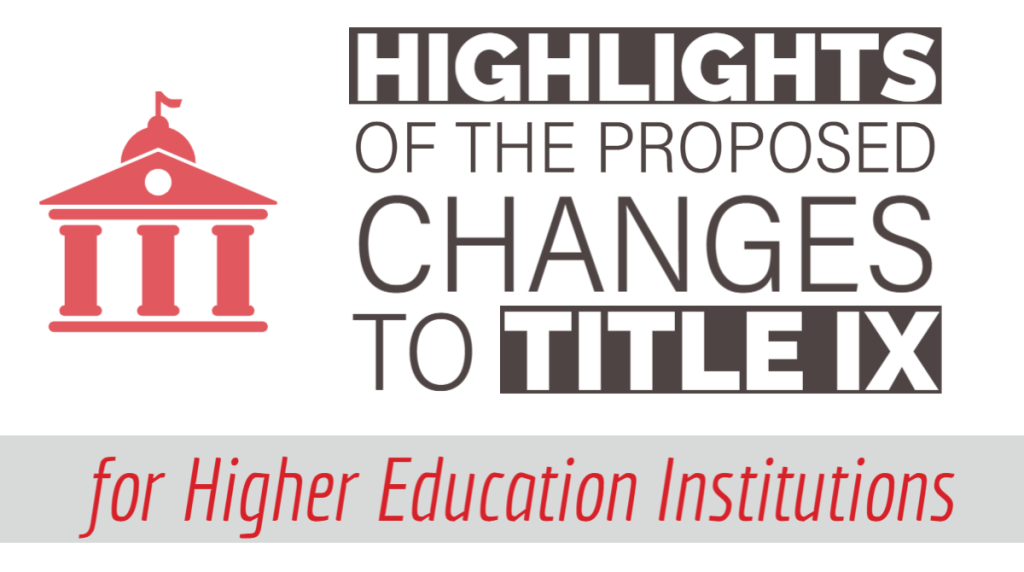 Department of Education Releases Proposed Title IX Revisions
