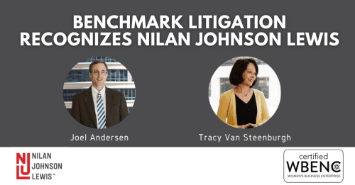 Newsroom image for the post Benchmark Litigation Recognizes Nilan Johnson Lewis