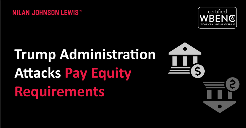 Trump Administration Attacks Pay Equity Practices