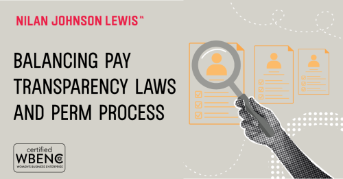Newsroom image for the post Balancing Pay Transparency Laws and PERM Process