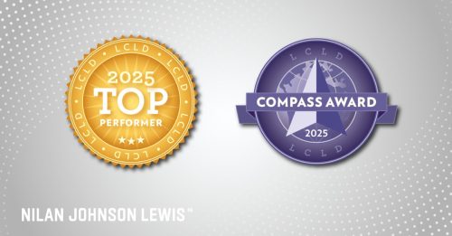 Newsroom image for the post Nilan Johnson Lewis Recognized by LCLD as a 2025 Top Performer and Compass Award Winner
