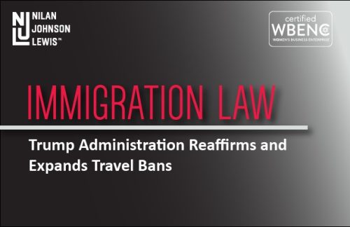 Newsroom image for the post Trump Administration Reaffirms and Expands Travel Bans